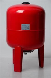 Гидроаккумулятор 4WATER 100л. сталь. 1мм, красный, 1" вертикальный