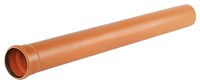 Труба канализационная DN 160х3,6, L=2000мм нар., цвет оранжевый