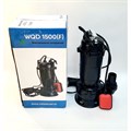 Насосы дренажный WQD VALERA GREENPUMP 1500(F)/500л.мин.,каб.11м, Н-21м. погружной для грязной воды с поплавком WQD1500F - фото 20983