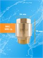Обратный клапан Belamos  FV-D 1-1/4" латунь, внешн.резьба БЕЛАМОС 22099 - фото 22867